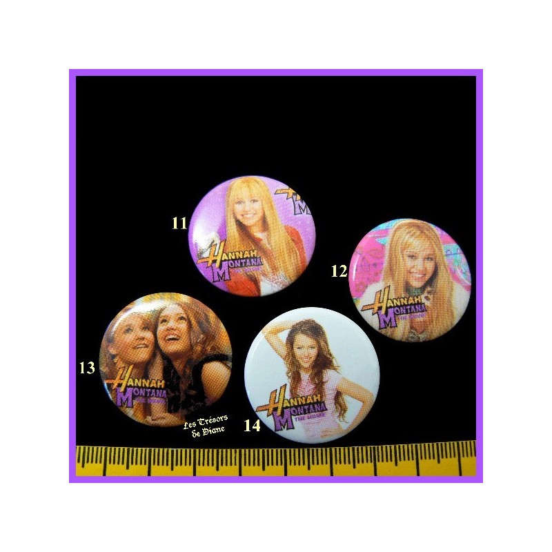 Badge HANNAH MONTANA Badge HANNAH MONTANA