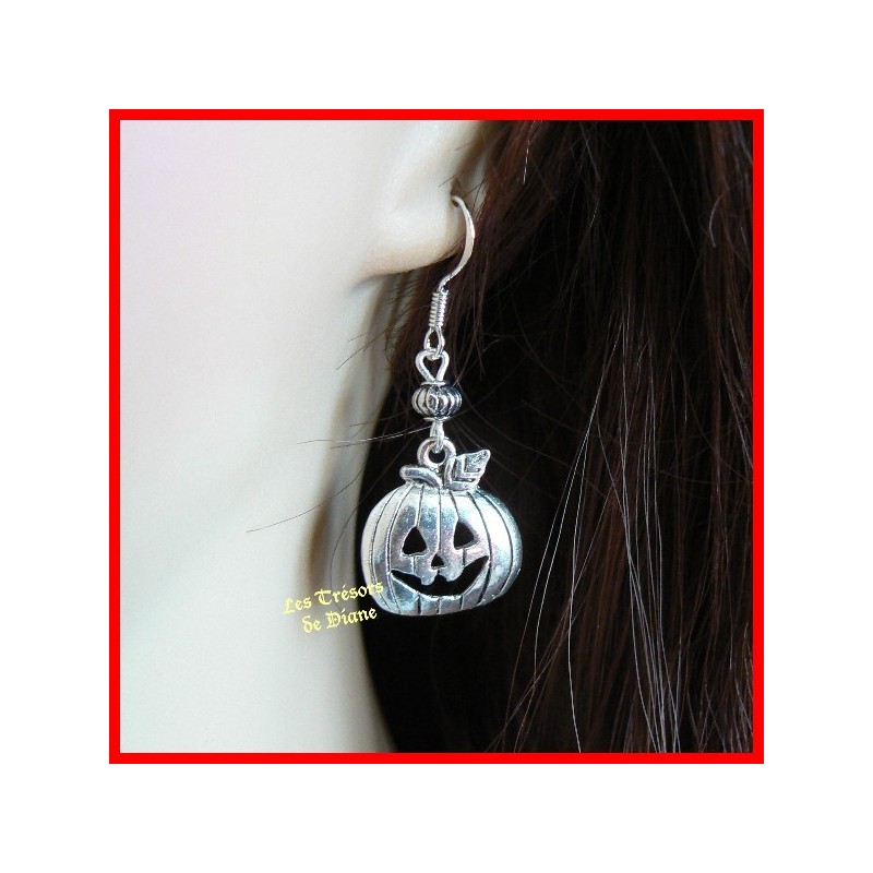 Boucles d'oreilles CITROUILLE Boucles d'oreilles CITROUILLE