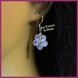 Boucles d'oreilles FLEUR