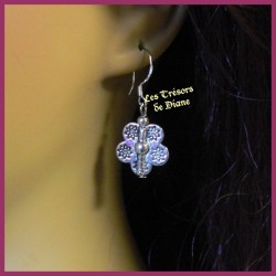 Boucles d'oreilles FLEUR