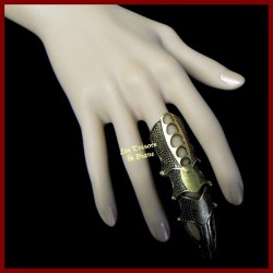 Bague articul e gothique