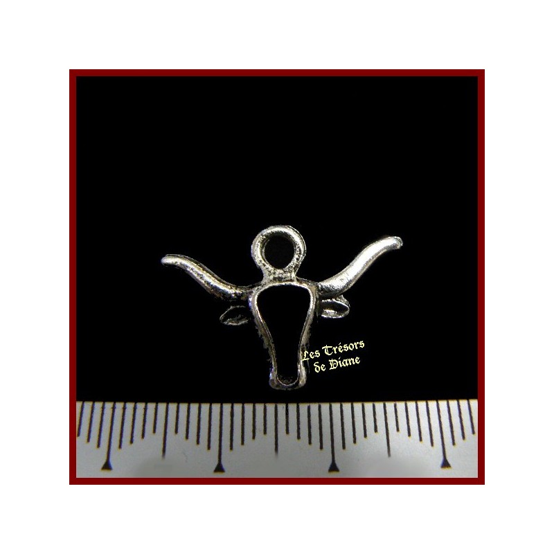 Charm TETE DE VACHE stylisée Charm TETE DE VACHE stylisée