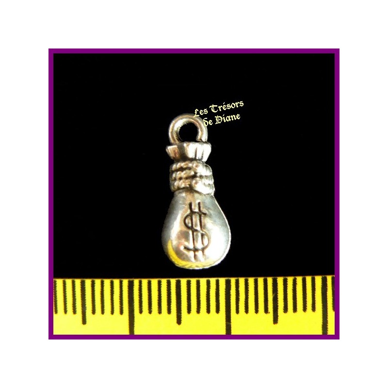 Charm BOURSE AUX DOLLARS bi-face Charm BOURSE AUX DOLLARS bi-face