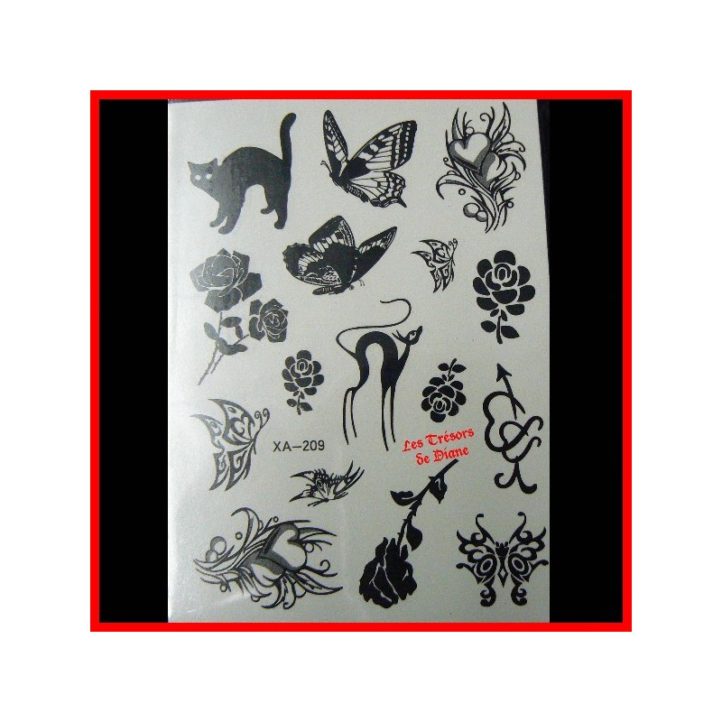 Tatouages éphémères ROMANTIQUE Tatouages éphémères ROMANTIQUE