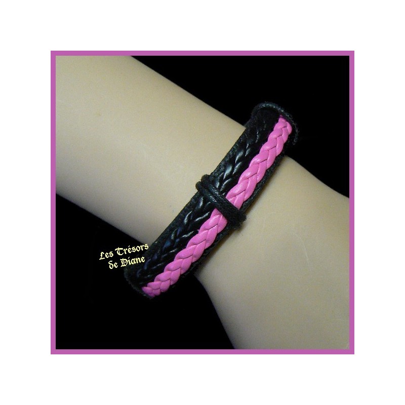 Bracelet surfeur en cuir Bracelet surfeur en cuir