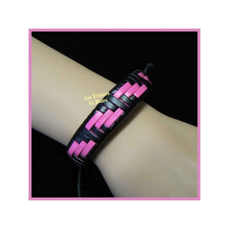 Bracelet surfeur en cuir Bracelet surfeur en cuir