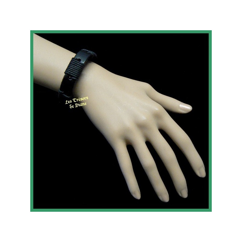 Bracelet surfeur en cuir