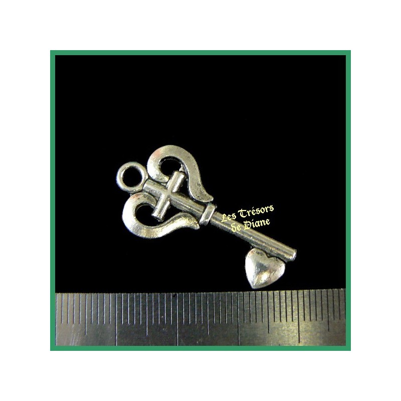 Charm GRANDE CLE bi-face Charm GRANDE CLE bi-face