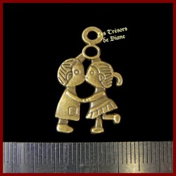 Charm PETITS AMOUREUX bi-face