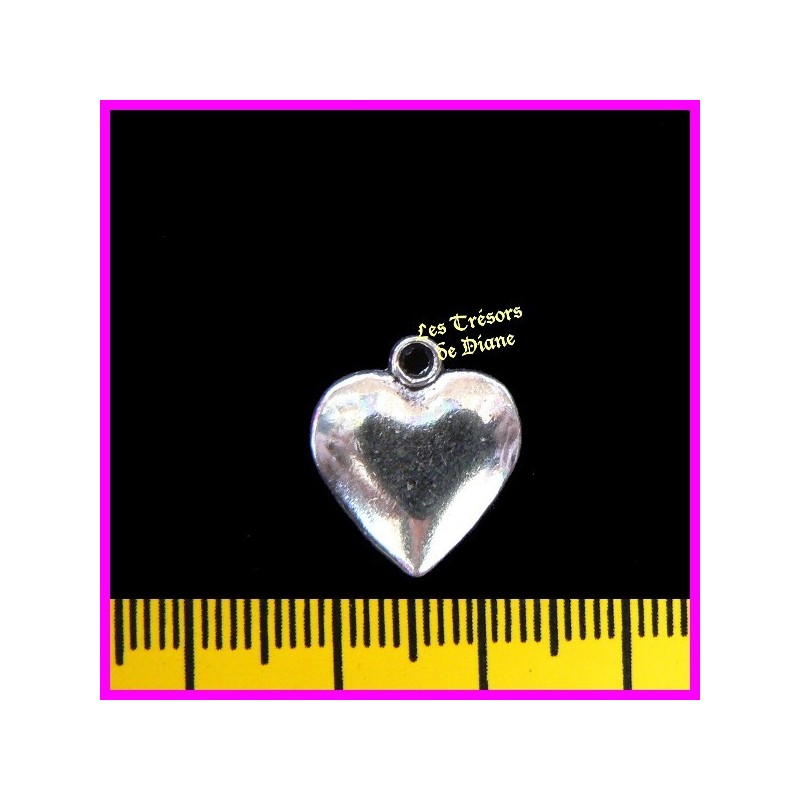 Charm COEUR ROMANTIQUE bi-face