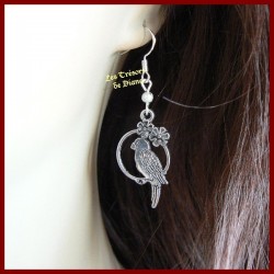 Boucles d'oreilles fantaisie BIRDY