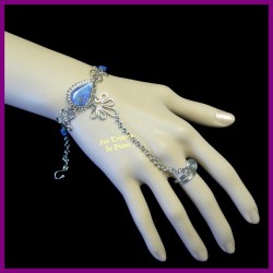 Bracelet de main en sodalite naturelle