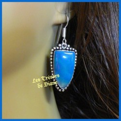 Boucles d'oreilles PRESTIGE en AGATE