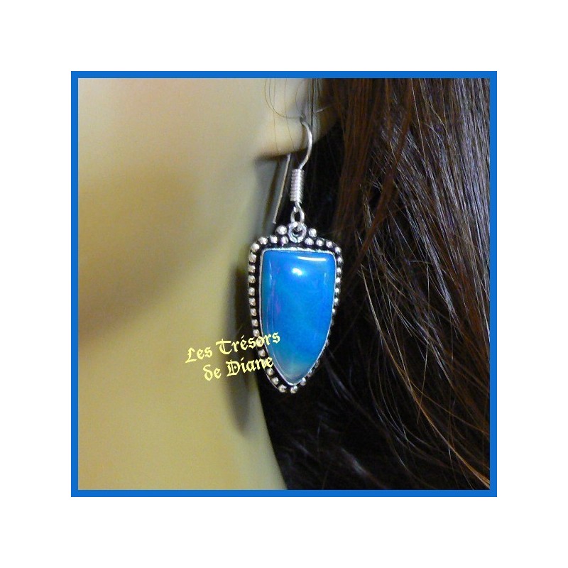 Boucles d'oreilles PRESTIGE en AGATE Boucles d'oreilles PRESTIGE en AGATE