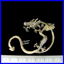 Boucle d'oreille gothiques DRAGON