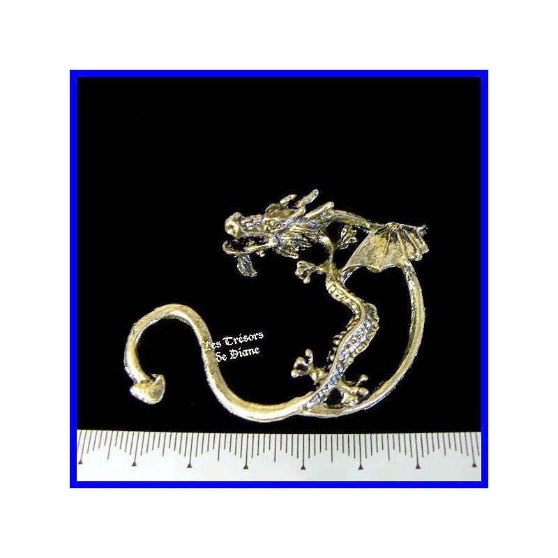 Boucle d'oreille gothiques DRAGON