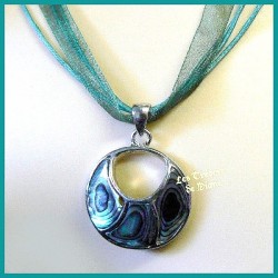 Pendentif MIRAGE en ABALONE