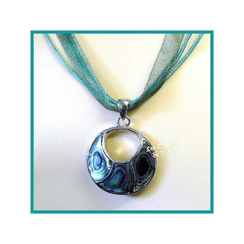 Pendentif MIRAGE en ABALONE