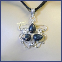 Pendentif prestige en jaspe naturel