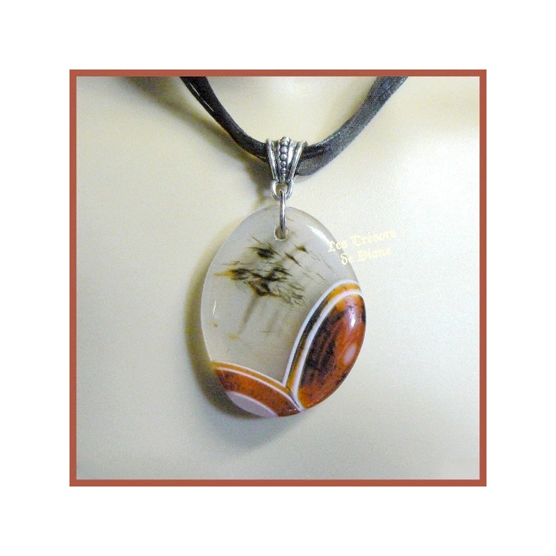 Pendentif en AGATE naturelle