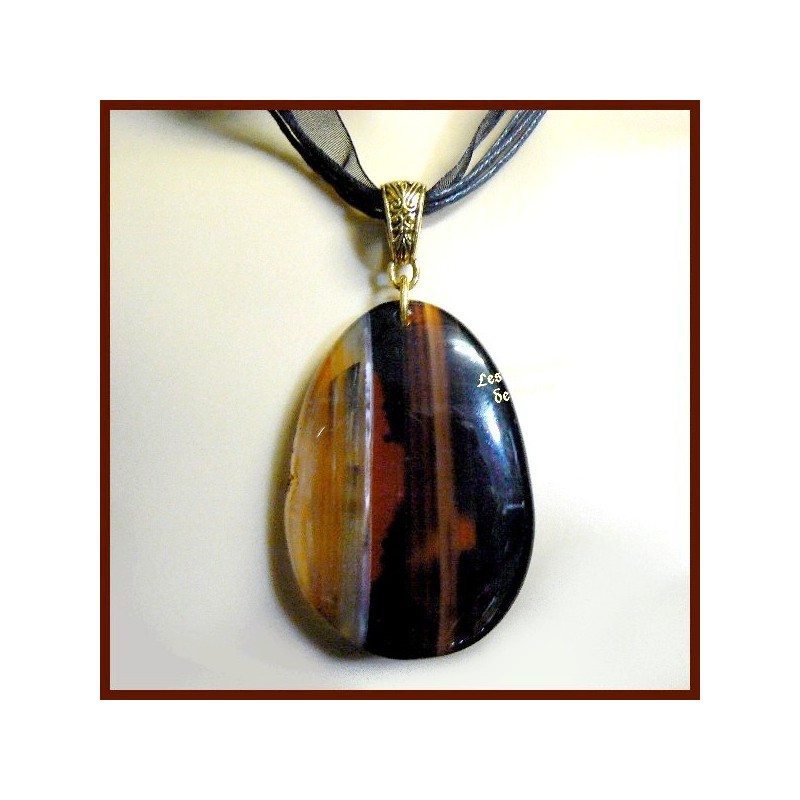 Pendentif en AGATE naturelle