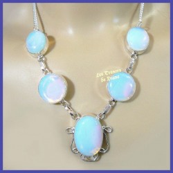 Pendentif PRESTIGE en OPALITE sertie