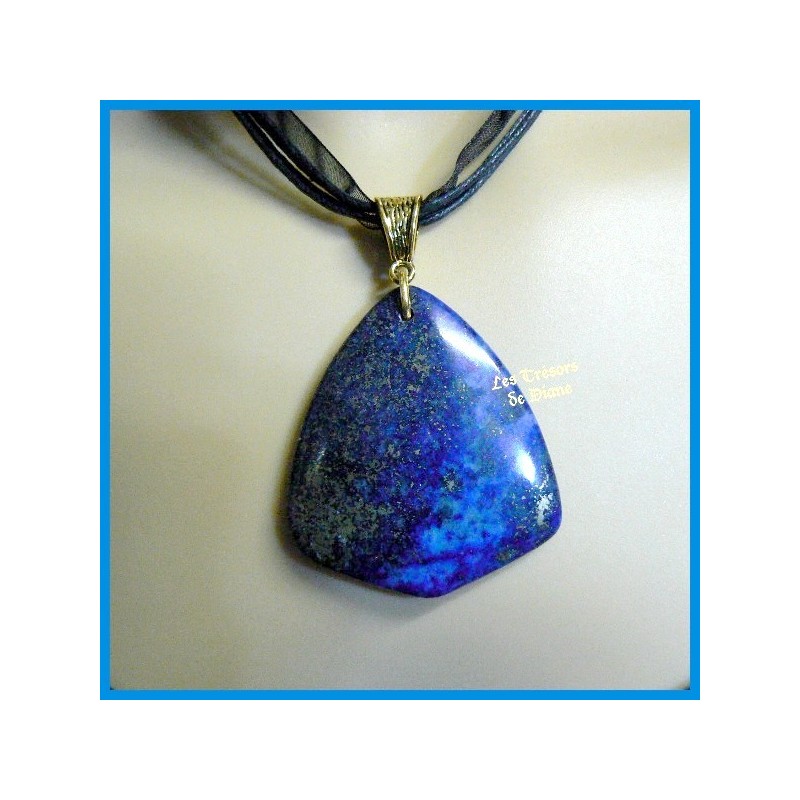 Pendentif en Lapis Lazuli naturel