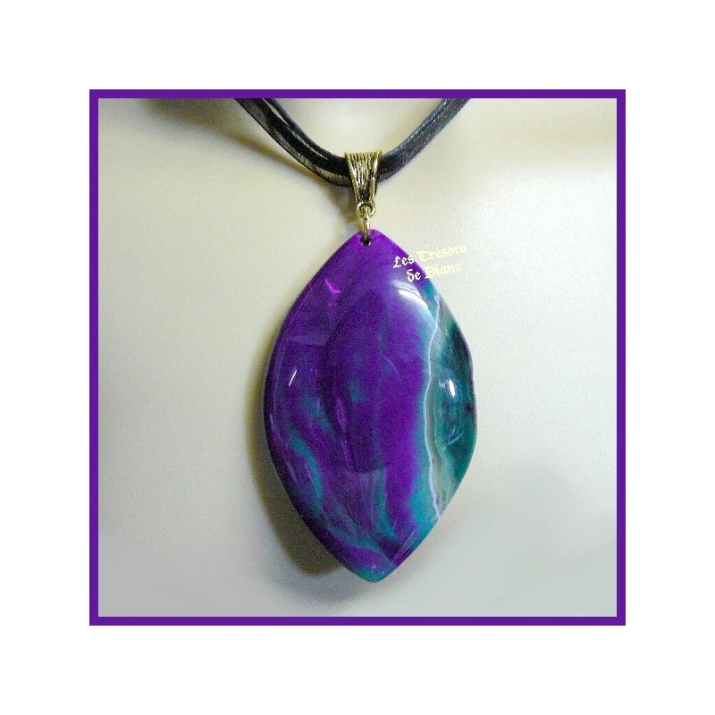 Pendentif en AGATE naturelle