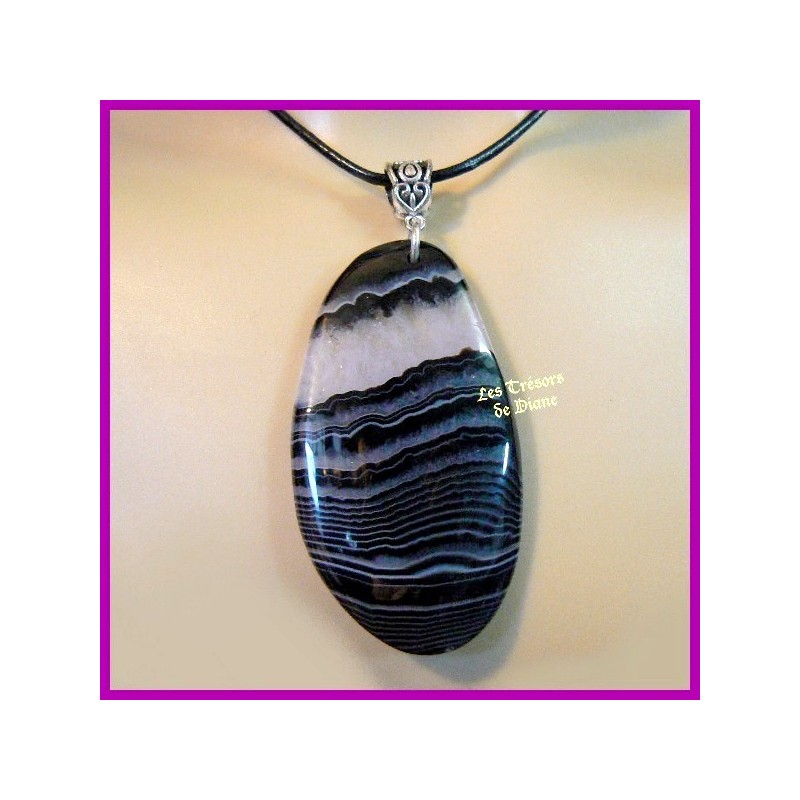 Pendentif en AGATE naturelle