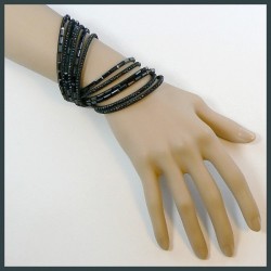 Bracelet  collier en strass