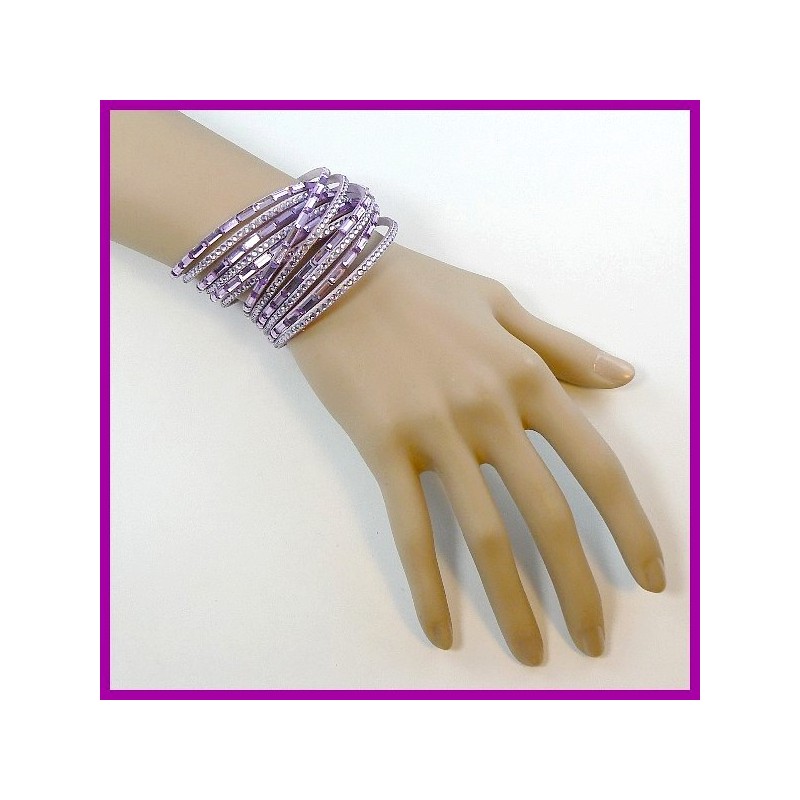 Bracelet collier en strass Bracelet collier en strass