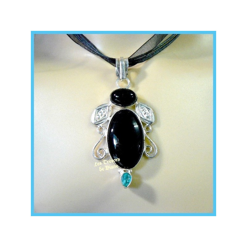 Pendentif PRESTIGE en ONYX