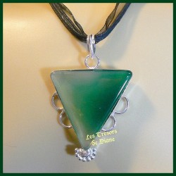 Pendentif PRESTIGE en AGATE naturelle