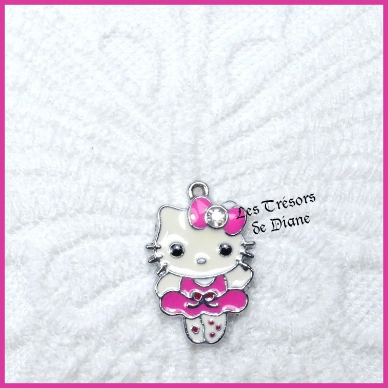 Charm HELLO KITTY rose