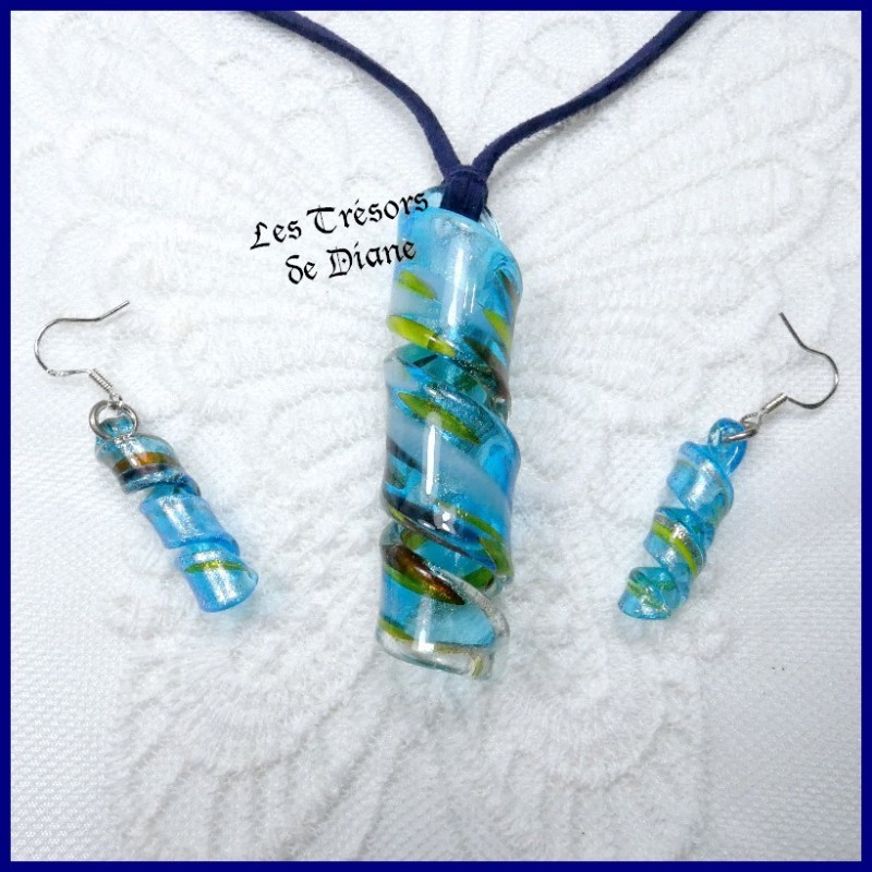 Parure SERPENTIN style MURANO Parure SERPENTIN style MURANO