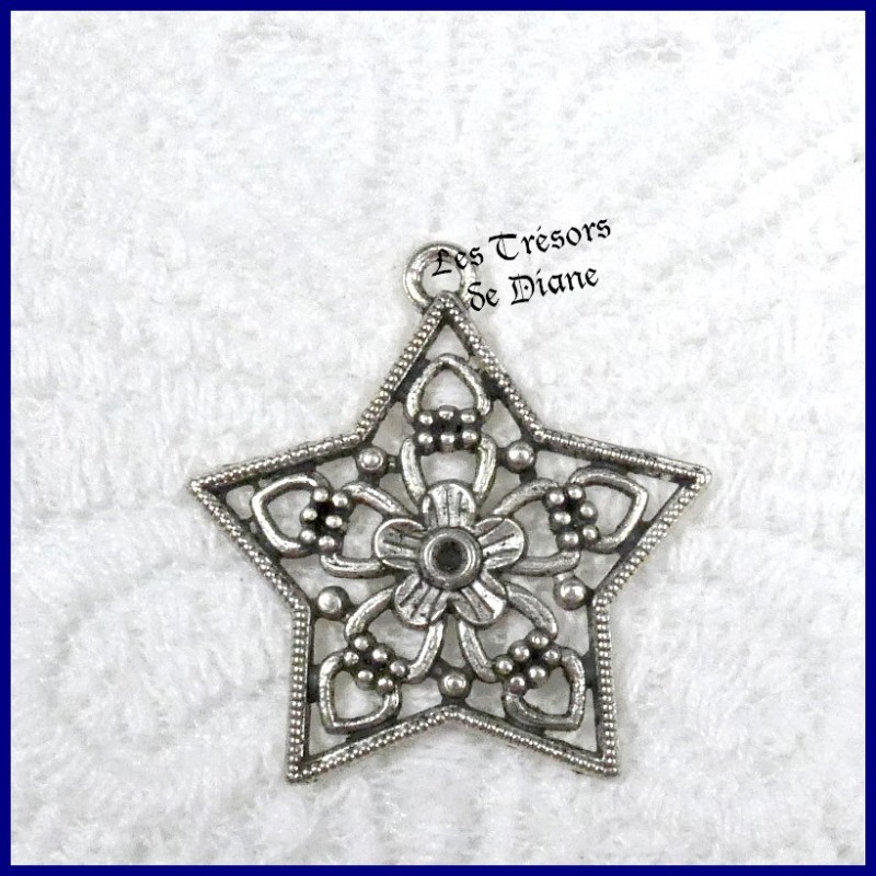 Charm ETOILE ROSACE Charm ETOILE ROSACE