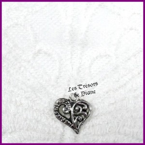 Charm COEUR bi-face