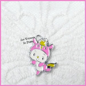 Charm LUTIN TELETUBBIE rose