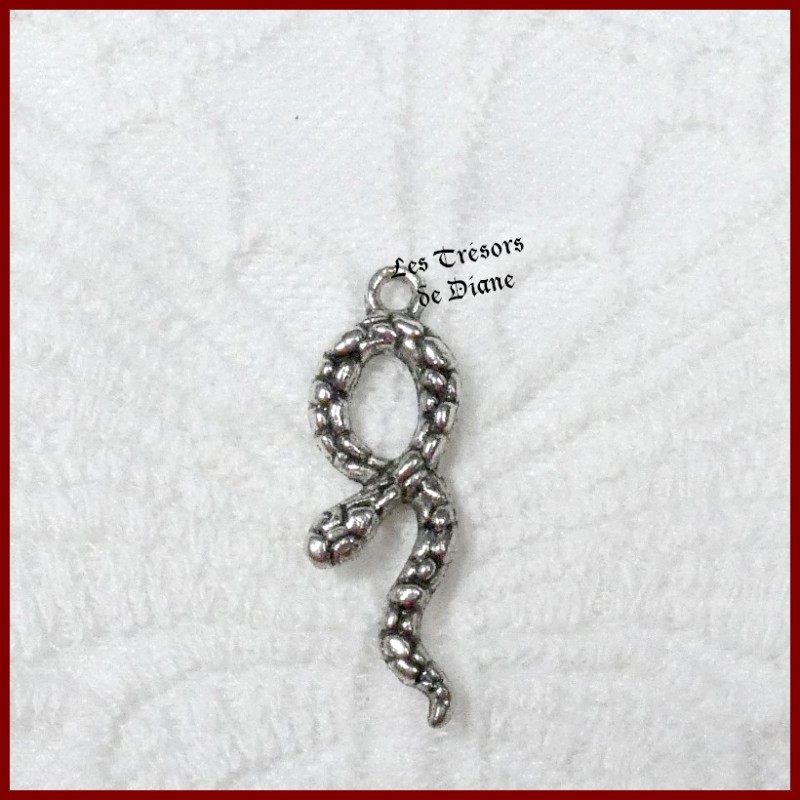 Charm SERPENT SUSPENDU