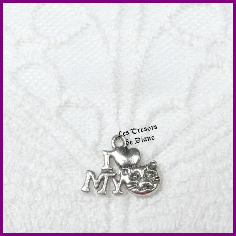 Charm I LOVE MY CAT Charm I LOVE MY CAT