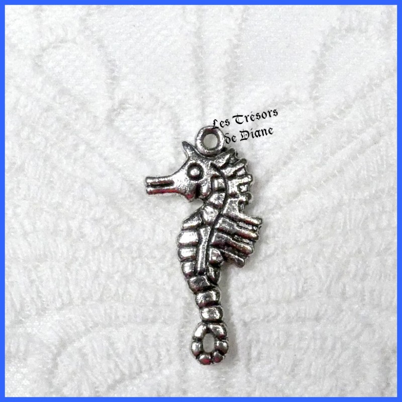 Charm HIPPOCAMPE bi-face Charm HIPPOCAMPE bi-face