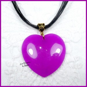 Pendentif COEUR en JADE