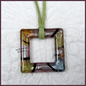 Pendentif BELLEZZA style MURANO