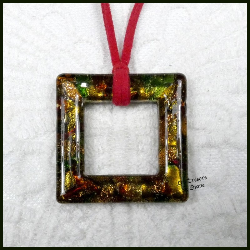 Pendentif BELLEZZA style MURANO