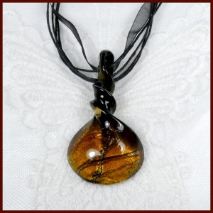 Pendentif ALLEGRIANA style MURANO