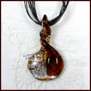 Pendentif  ALLEGRIA style MURANO