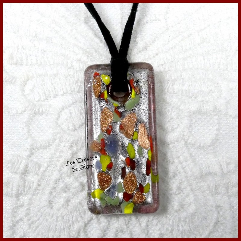 Pendentif ELENA style MURANO