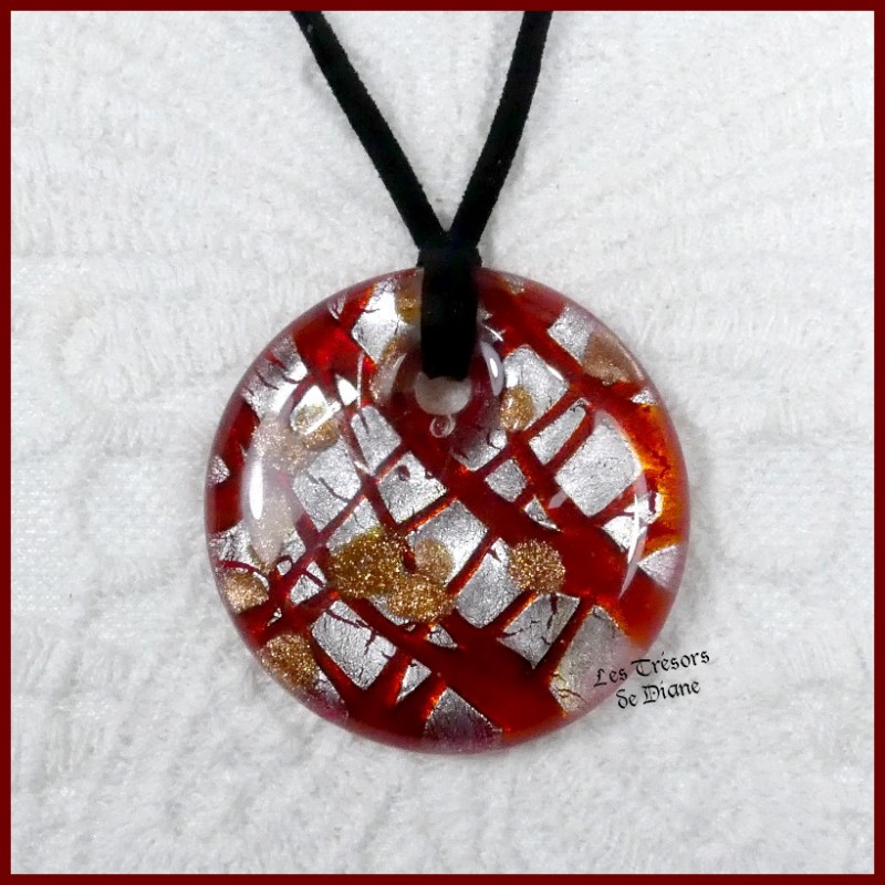 Pendentif EVA style MURANO