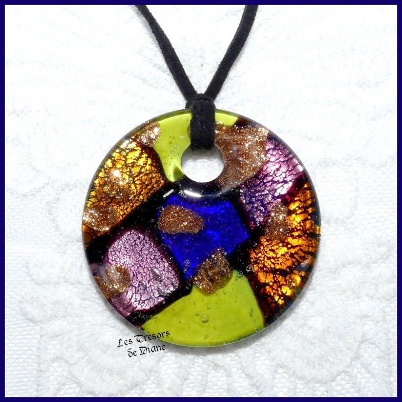 Pendentif MONDRIAN style MURANO Pendentif MONDRIAN style MURANO