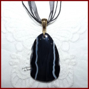 Pendentif en AGATE naturelle